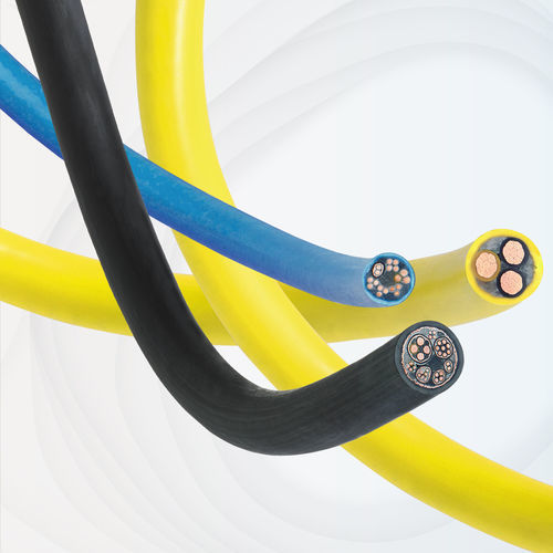 Cable eléctrico para la robótica - BizLink Robotic Solutions Germany GmbH - de alimentación / de cobre / con aislamiento de TPE