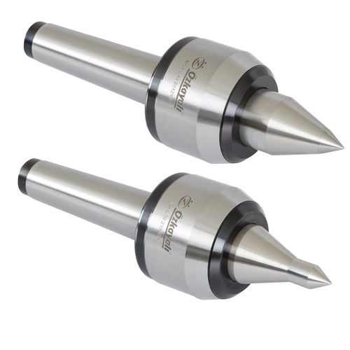 Contrapunto giratorio - C series - Ozkayali Workholding and Spanntechnik - con cono morse / para torno CNC / de acero