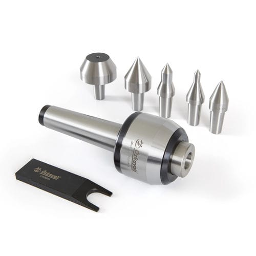 Contrapunto giratorio - C series - Ozkayali Workholding and Spanntechnik - con cono morse / para torno CNC / de acero