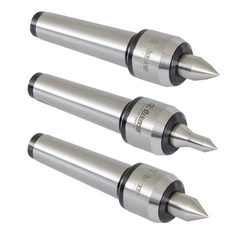 Contrapunto giratorio - 820 - Ozkayali Workholding and Spanntechnik - con cono morse / para torno CNC / de alta precisión