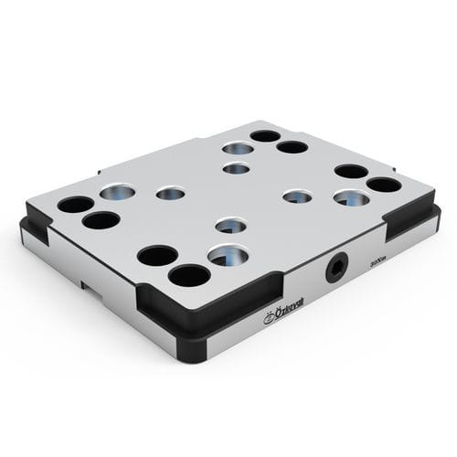 Sistema de sujeción y centrado de placas - ZTX series - Ozkayali Workholding and Spanntechnik - mecánico / de acero
