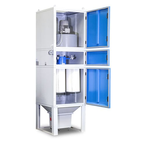 Sistema de filtración centralizado - TV series - FRESHWELD ULUSLARARASI TİCARET VE SANAYI A.S - centrífugo / de polvo / modular