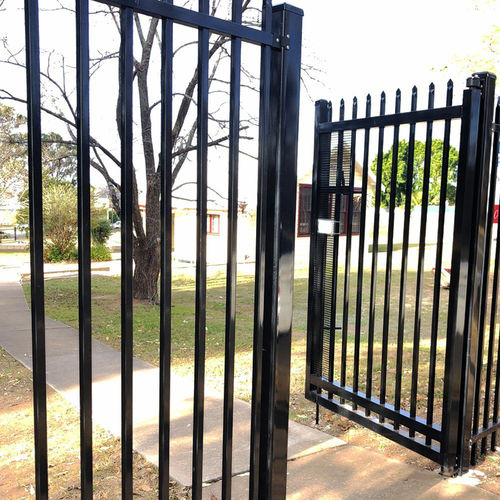 Portón peatonal - FDCI203001 - Fence Depot - manual / industrial / de acero galvanizado