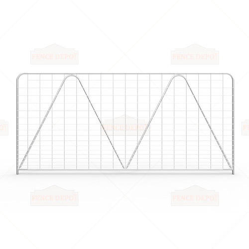 Portón de hilo metálico - FDF207001 - Fence Depot - galvanizado / de seguridad