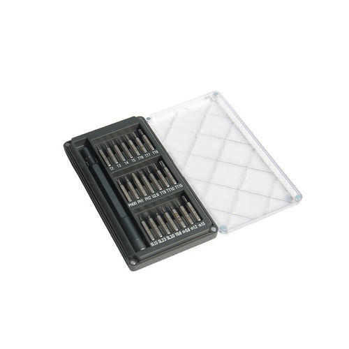Set de puntas para destornillador torx - 22pc  - Suqian ARES Tools Co., Ltd. - de estrella / aluminio