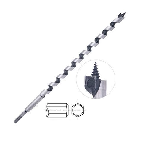 Broca monobloque - Suqian ARES Tools Co., Ltd. - para madera / de gran precisión / de grandes dimensiones