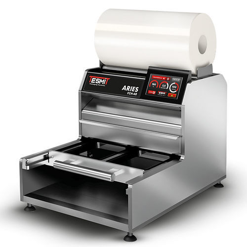 Operculadora manual - ARIES FCH-40 - Tesmit - lineal / para la industria alimentaria