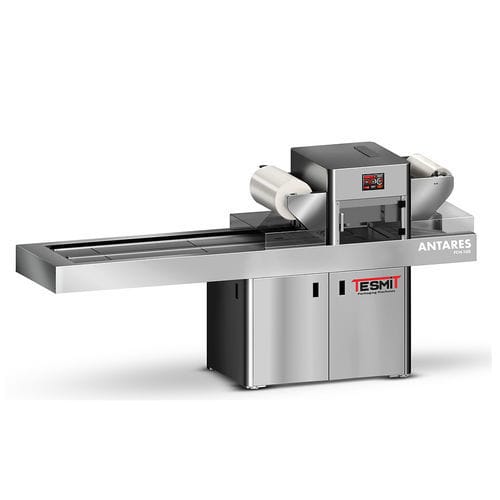 Operculadora automática - ANTARES FCH-100 - Tesmit - lineal / para la industria alimentaria / con MAP