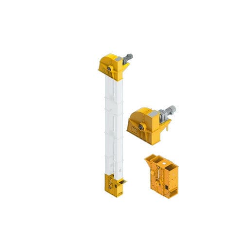 Elevador de cangilones para la industria agroalimentaria - TDTGE series - Hebei Pingle Grain Technology Intelligent Equipmen - de banda