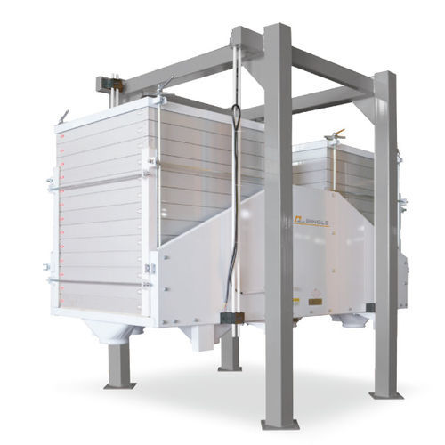 Tamizadora estacionario - FSFS series - Hebei Pingle Grain Technology Intelligent Equipmen - para productos a granel