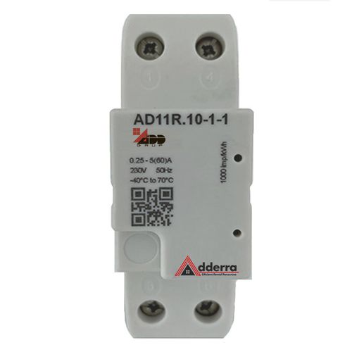 Contador de energía eléctrica monofásico - AD11R.10-1-1 - ADD Grup - en riel DIN / 50 Hz / de prepago