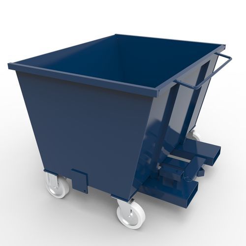 Contenedor de residuos de metal - CR1000 - Essegi meccanica - para residuos urbanos / de residuos industriales / auto-basculantes