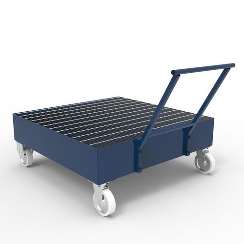 Cuba de almacenaje - VEC series - Essegi meccanica - para barriles / galvanizada / de metal