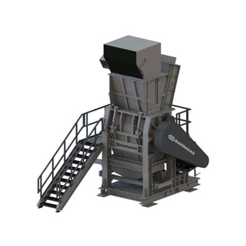 Granuladora de rotor - BG series - Barradas - de cuchillas / para material plástico / para metales