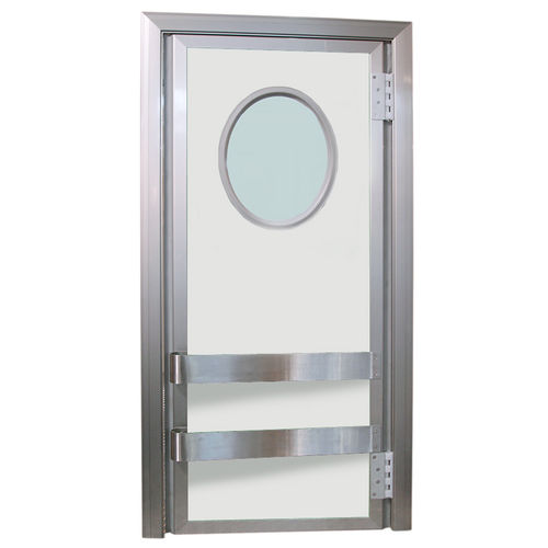 Puerta abatible - JOSE BERNAD, S.L. - de aluminio / para interior