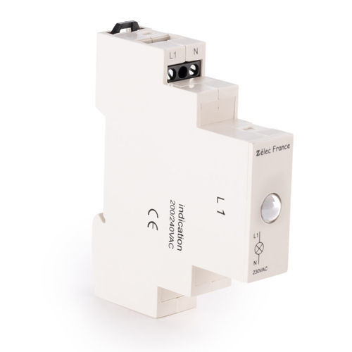 Indicador luminoso permanente - VLM230ACW - ZELEC - LED / en riel DIN / IEC