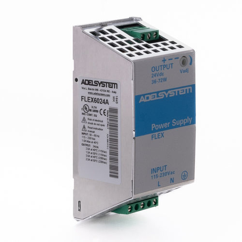 Alimentación eléctrica estabilizada - FLEX6024A - ZELEC - en riel DIN / AC/DC / monofásica