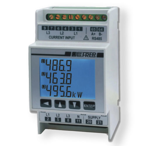 Aparato de medición modular - Q52P3H005MCQ20 - ZELEC - temperatura / de tensión / de corriente