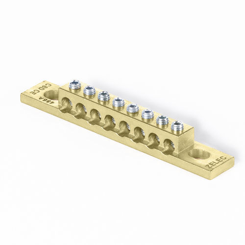 Conector para electroducto - C8D - ZELEC - de alimentación eléctrica / rectangular / de baja tensión