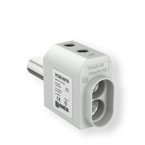 Bloque de conexión unipolar - VC06-0018 - ZELEC - enchufable / con tornillo / compacto