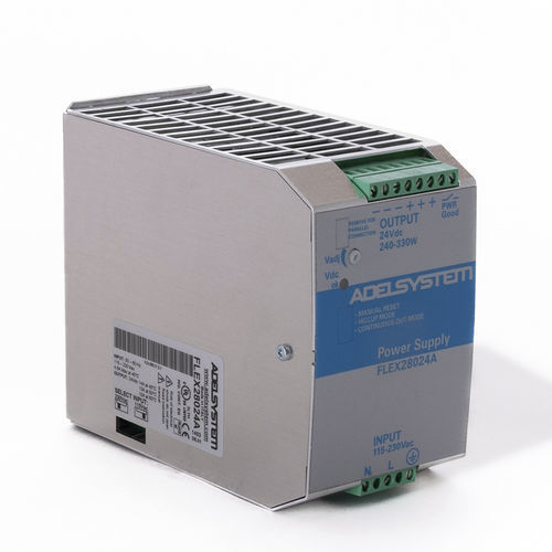 Alimentación eléctrica estabilizada - FLEX28024A - ZELEC - en riel DIN / AC/DC / monofásica