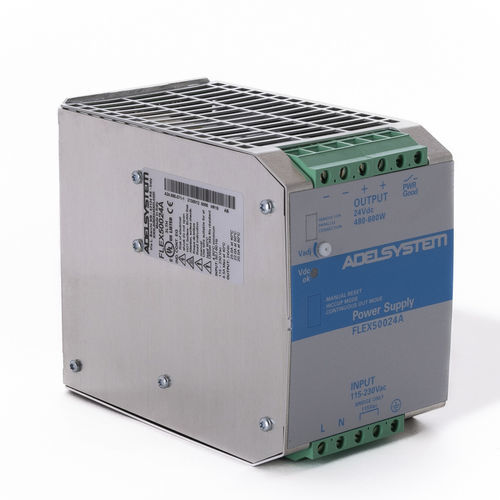 Alimentación eléctrica estabilizada - FLEX50024A - ZELEC - en riel DIN / AC/DC / monofásica