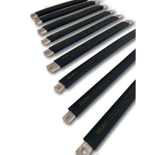 Trenza de potencia de cobre estañado - FL2401030 - ZELEC - aislada / flexible / 240 mm²