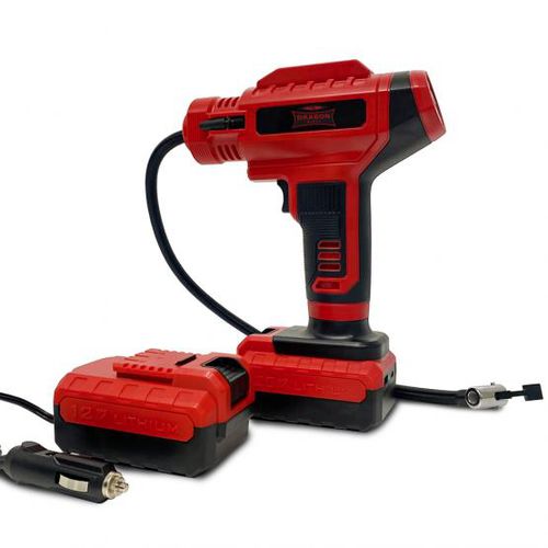 Inflador de neumáticos portátil - DWK-AKUM 150 - Dragon Winch - alimentado por batería