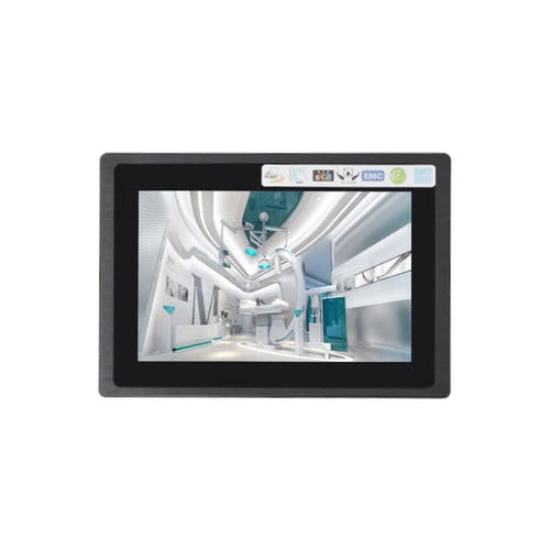 Monitor TFT-LCD - IDP-0700W series - TP-IPC - con tecnología capacitiva proyectada / con pantalla táctil multipuntos / con pantalla táctil resistiva de 5 hilos