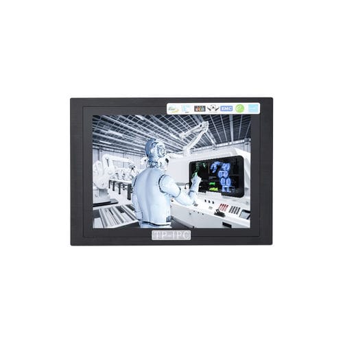 Monitor TFT-LCD - IDP-0800S series - TP-IPC - con tecnología capacitiva proyectada / con pantalla táctil resistiva de 5 hilos / industrial