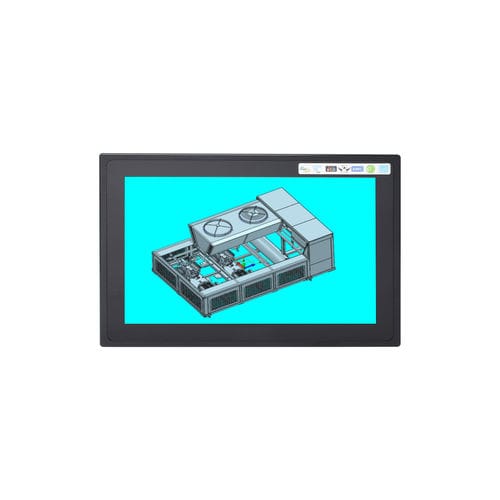 Monitor TFT-LCD - IDP-1210W series - TP-IPC - con tecnología capacitiva proyectada / con pantalla táctil resistiva de 5 hilos / 12,1"