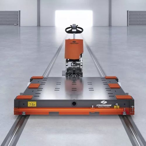 Carro con ruedas giratorias - CustomTrack - Strothmann Machines & Handling GmbH - de transferencia / de plataforma / multifuncional