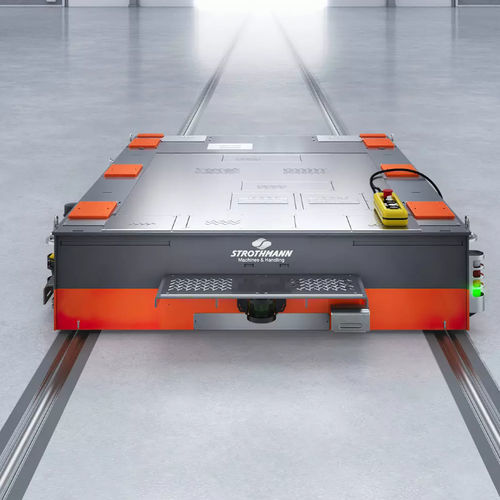 AGV para carro - ServoTrack - Strothmann Machines & Handling GmbH - alimentado por batería