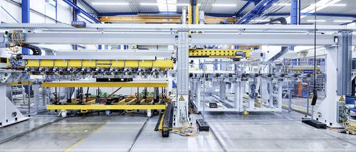 Línea de prensas para aluminio - Strothmann Machines & Handling GmbH - para acero / para chapas / automática