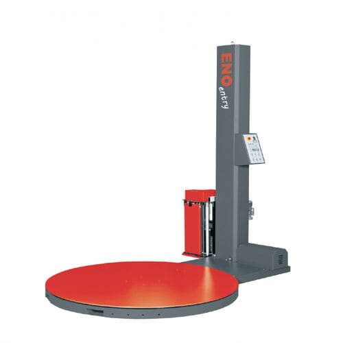 Envolvedora con plataforma giratoria - ENO®ENTRY - m+b verpackungstechnik GmbH ENOfilms - semiautomática / con freno electromagnético / para aplicaciones industriales
