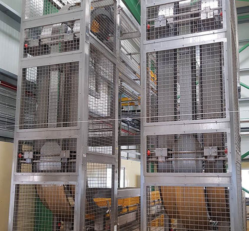 Ascensor automático - Technica International - de columna