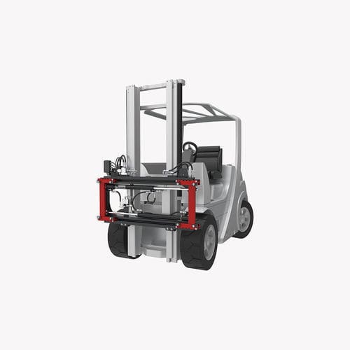 Posicionador de horquilla para carretilla elevadora - T160B - KAUP GmbH & Co.KG