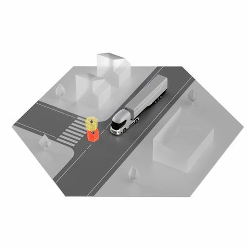 Sistema de cámara de asistencia de viraje - TURN DETECT® 4.0 - LUIS Technology GmbH - acústico / industrial / para vehículos