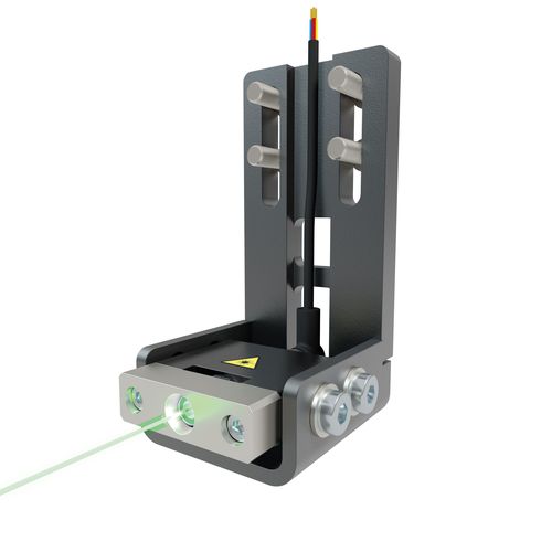 Laser línea de alineamiento - e-laser - e-l-m Kragelund A/S - verde