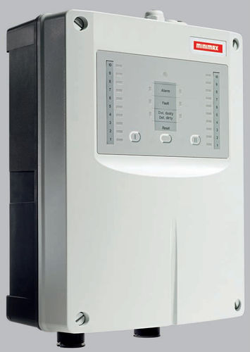 Detector de humo de aspiración - HELIOS AMX5000 - Minimax GmbH - con visualizador digital / para seguridad contra incendios / de vigilancia
