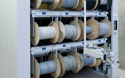 Carrusel para carretes - eska Schneider Lagersysteme GmbH - horizontal / para aplicaciones industriales