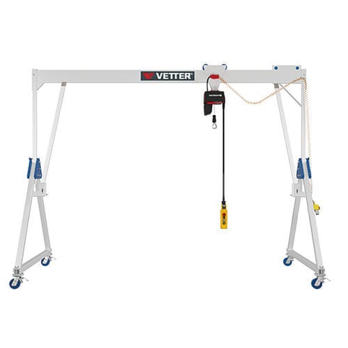 Pórtico portátil - ALU-PK - VETTER Krantechnik GmbH - para taller / monorriel / eléctrico