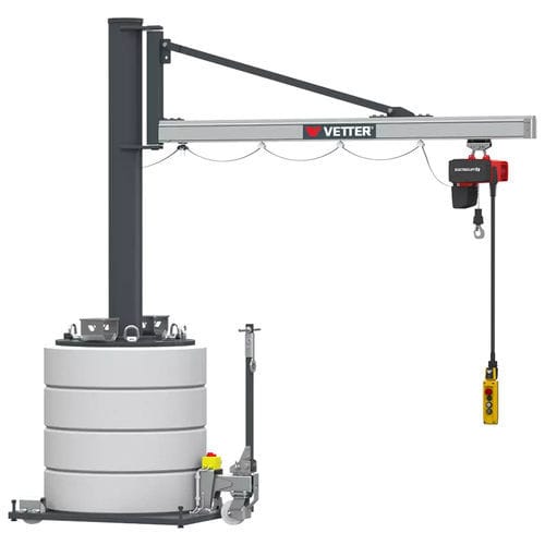 Grúa pluma de columna - MOB-US - VETTER Krantechnik GmbH - 270° / de elevación / rotativa