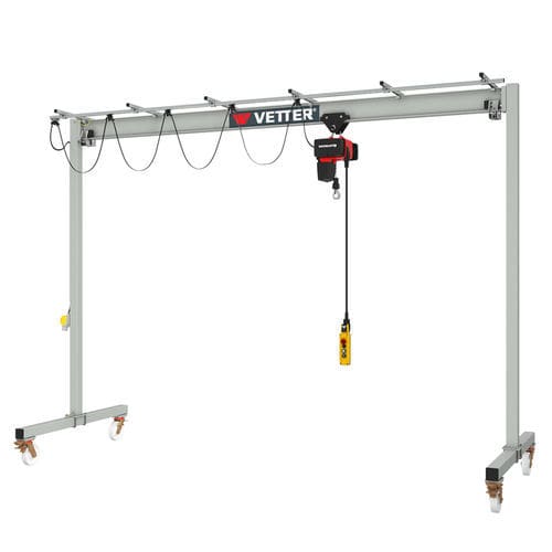 Pórtico portátil - PA - VETTER Krantechnik GmbH - para taller / monorriel / eléctrico