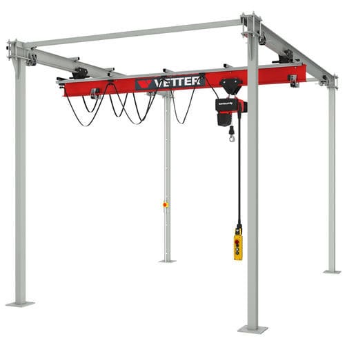 Pórtico en riel - P300 - VETTER Krantechnik GmbH - para taller / eléctrico / aéreo