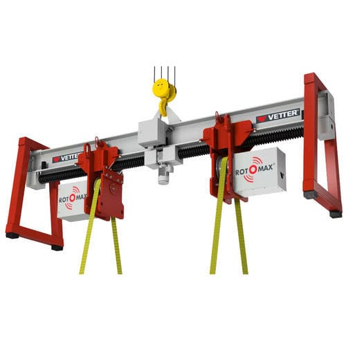 Volteador-volcador de carga - ROTOMAX® VARIO PRO - VETTER Krantechnik GmbH - eléctrico / manual / aéreo