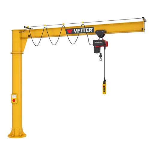 Grúa pluma de columna - PR - VETTER Krantechnik GmbH - 360° / con control eléctrico / de elevación