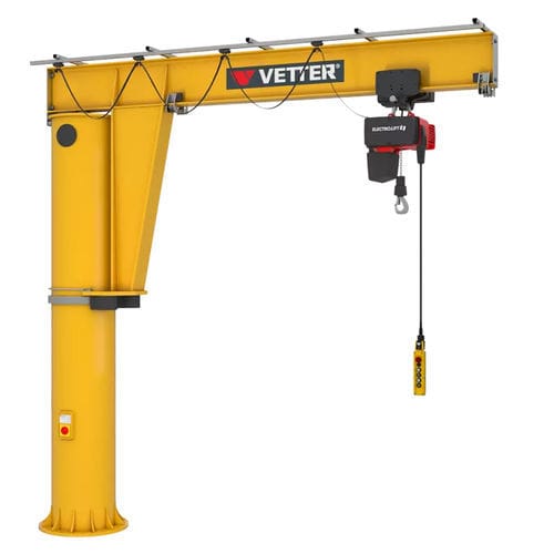 Grúa pluma de columna - M - VETTER Krantechnik GmbH - 360° / de elevación / rotativa