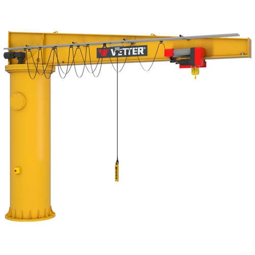 Grúa pluma de columna - B - VETTER Krantechnik GmbH - 360° / con control eléctrico / de elevación