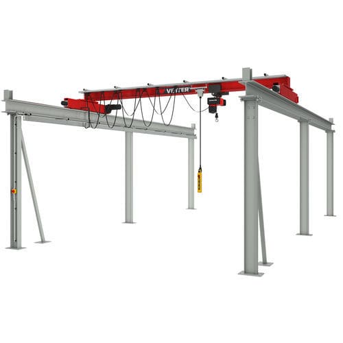 Pórtico en riel - P500 OLYMPIA® - VETTER Krantechnik GmbH - para taller / eléctrico / aéreo